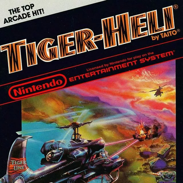 Carátula de Tiger-Heli, para Nintendo NES