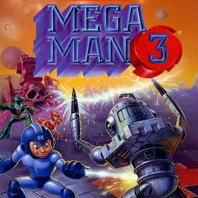Carátula de Mega Man 3, para Nintendo NES