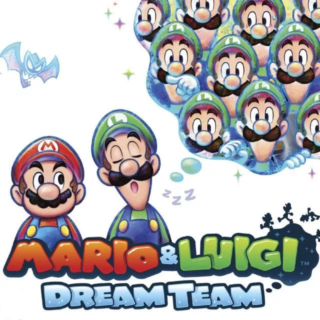 Carátula de Mario & Luigi: Dream Team, para Nintendo 3DS